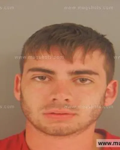 Booking photo of Dylan Kennedy, Anderson County, Nov 6, 2015