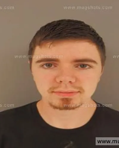 Booking photo of Skylar Dean Scalia, Anderson County, Aug 16, 2015