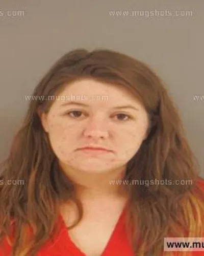 Booking photo of Emily Elizabeth Luallen, Anderson County, May 16, 2015