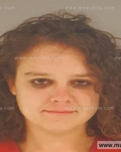 Booking photo of Amanda Rachelle Thomas, Anderson County, Sep 9, 2015