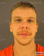 Booking photo of Devin Ryan Cox, Anderson County, Feb 16, 2014