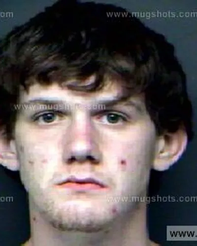 Booking photo of Travis Webber, Anderson County, Aug 18, 2012
