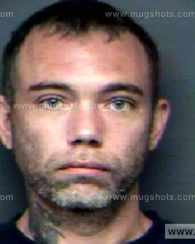Booking photo of Dustin Vespie, Anderson County, Oct 19, 2012