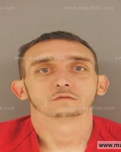 Booking photo of Ryan Daniel Thomas, Anderson County, May 2, 2015