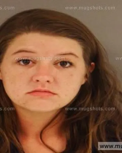 Booking photo of Emily Elizabeth Luallen, Anderson County, Jul 29, 2014