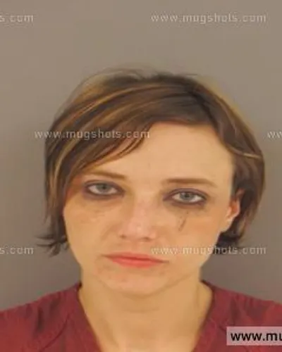 Booking photo of Alicia Carden, Anderson County, Jul 6, 2015