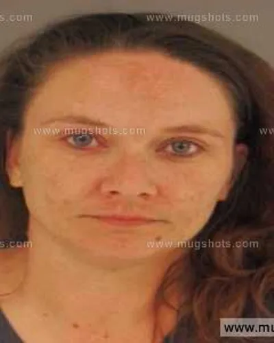 Booking photo of April Dyke, Anderson County, Mar 4, 2014