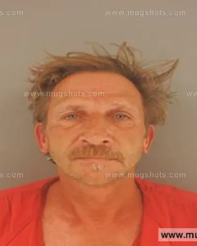 Booking photo of William Richard Yeager, Anderson County, Jul 11, 2015