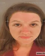 Booking photo of Emily Elizabeth Luallen, Anderson County, May 28, 2015