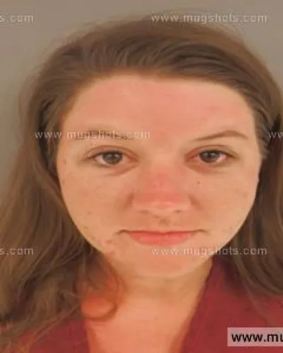 Booking photo of Emily Elizabeth Luallen, Anderson County, May 28, 2015