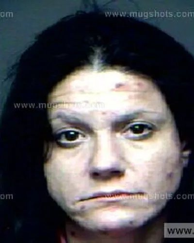 Booking photo of Emilee Mefford, Anderson County, Nov 8, 2012