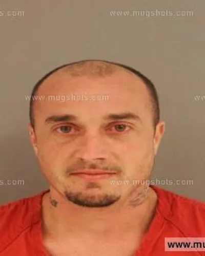 Booking photo of Darren Bucky Larsen, Anderson County, Nov 1, 2014