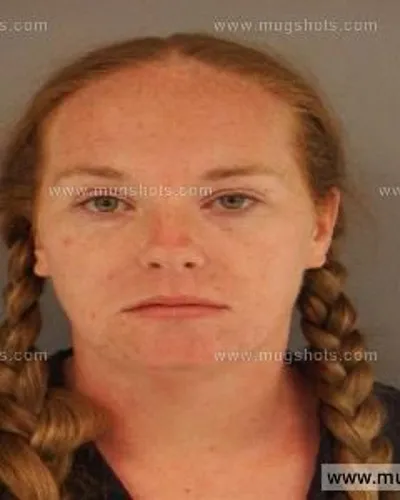 Booking photo of Sarah Jane Vincent, Anderson County, Aug 17, 2014