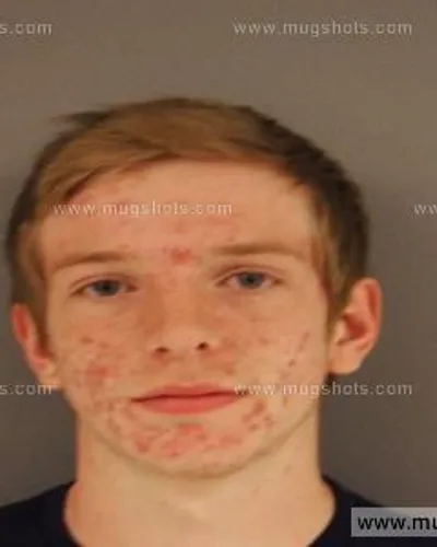 Booking photo of Tyler Webber, Anderson County, Oct 24, 2014