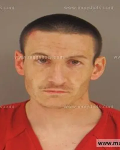 Booking photo of Anthony Gallaher, Anderson County, Jun 9, 2015