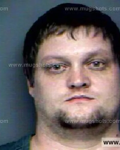 Booking photo of Scott Robertson, Anderson County, Aug 3, 2011