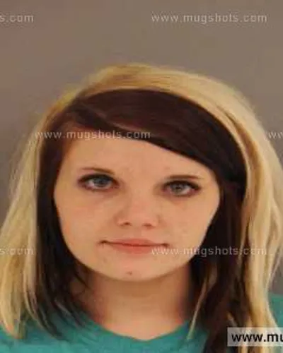 Booking photo of Amelia Goss, Anderson County, Mar 26, 2014
