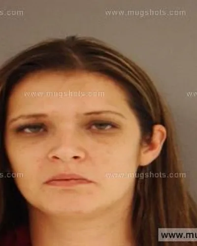 Booking photo of Amber Nicole Paysinger, Anderson County, Oct 25, 2014