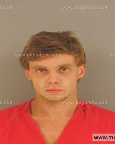 Booking photo of Matthew Lee Carroll, Anderson County, Aug 22, 2015