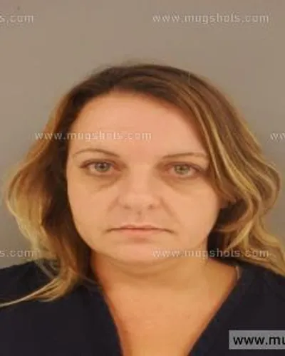 Booking photo of Tiffany Laura Edwards, Anderson County, Oct 16, 2014