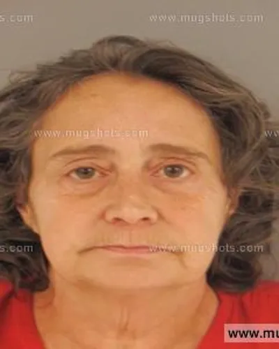 Booking photo of Debbie Rau, Anderson County, May 25, 2015