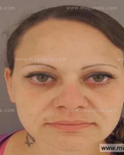 Booking photo of Geneva Marie Adkins, Anderson County, May 13, 2015