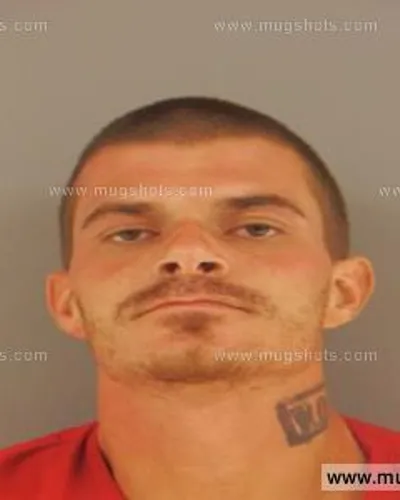 Booking photo of David Dunlap, Anderson County, Aug 14, 2015