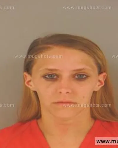 Booking photo of Ashley Clevenger, Anderson County, Jul 11, 2015