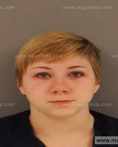 Booking photo of Ashlee Dill, Anderson County, Jan 26, 2015
