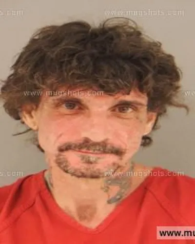 Booking photo of Christopher Dewayne Aslinger, Anderson County, Jan 31, 2015