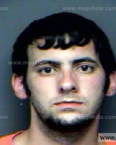 Booking photo of Thomas Edward Hughes, Anderson County, Aug 1, 2012