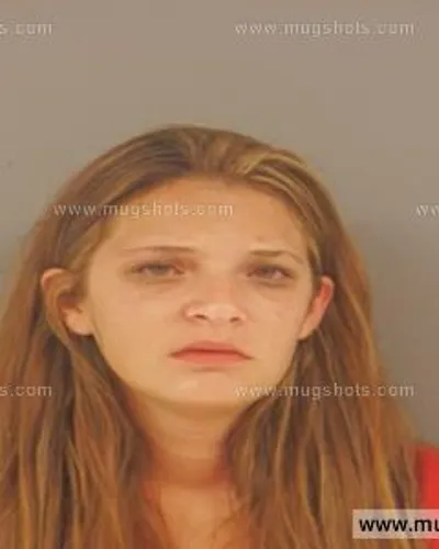 Booking photo of Amber Nicole Paysinger, Anderson County, Jul 5, 2015