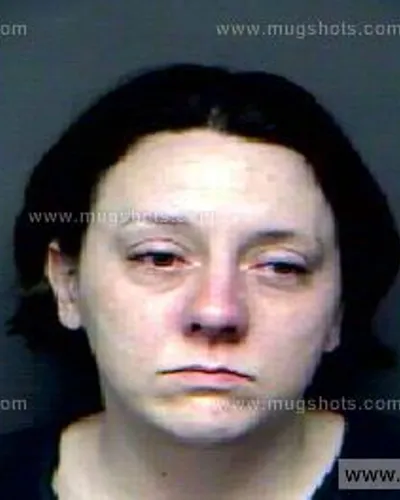Booking photo of Erin Galloway, Anderson County, Aug 23, 2011