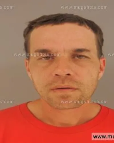 Booking photo of Mark Harkins, Anderson County, Sep 19, 2015