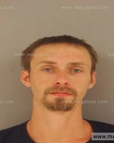 Booking photo of Justin Eugene Mitchell, Anderson County, Sep 14, 2014