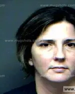 Booking photo of Julia Marie Spangler, Anderson County, Nov 28, 2012