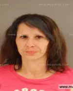 Booking photo of Christine Dawn Carden, Anderson County, Feb 5, 2015