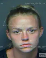 Booking photo of Heather Leann Schacke, Anderson County, Oct 10, 2012