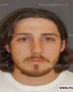 Booking photo of Dustin Roger Begley, Anderson County, Feb 23, 2014