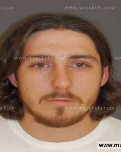 Booking photo of Dustin Roger Begley, Anderson County, Feb 23, 2014