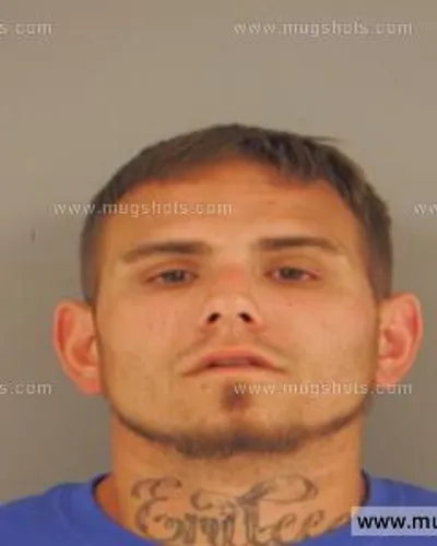 Booking photo of Travis Maples, Anderson County, Aug 15, 2015