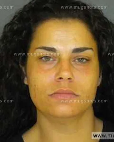 Booking photo of Amanda Lee Crawford, Anderson County, Feb 16, 2014