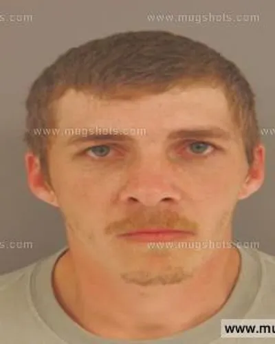 Booking photo of Christopher Budrow, Anderson County, Apr 18, 2015