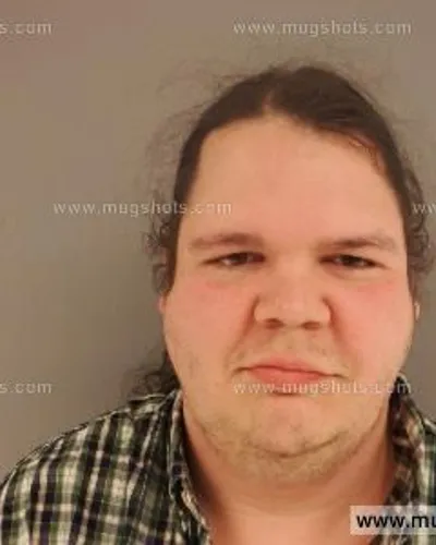 Booking photo of Dustin Scott Teeple, Anderson County, Mar 18, 2015