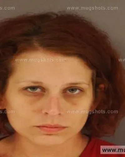 Booking photo of Samantha Jane Peevyhouse, Anderson County, Jul 22, 2014