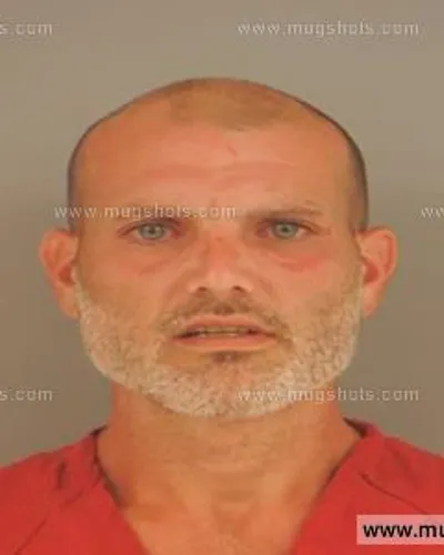 Booking photo of Jason Shane Calvert, Anderson County, Sep 6, 2015