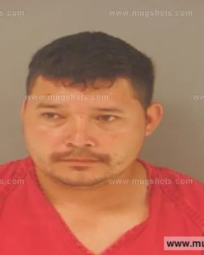 Booking photo of Jeremias Tabora Torres, Anderson County, May 18, 2015