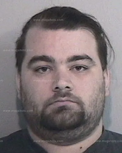 Booking photo of Nathan Thomas Chaney, Anderson County, Jul 23, 2012