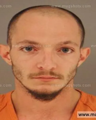 Booking photo of Christopher Scott Rutherford, Anderson County, Jan 11, 2015