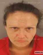 Booking photo of Amanda Suzanne Albright, Anderson County, Aug 26, 2015